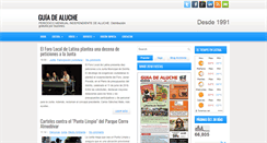 Desktop Screenshot of guiadealuche.net